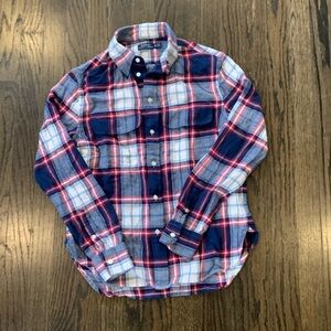 Women’s Ralph Lauren plaid shirt- size XS